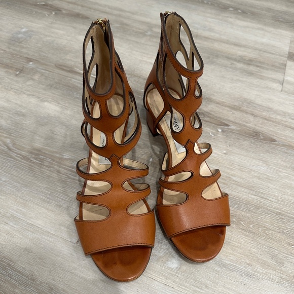 Jimmy Choo leather sandals, 37.5 - Picture 3 of 5